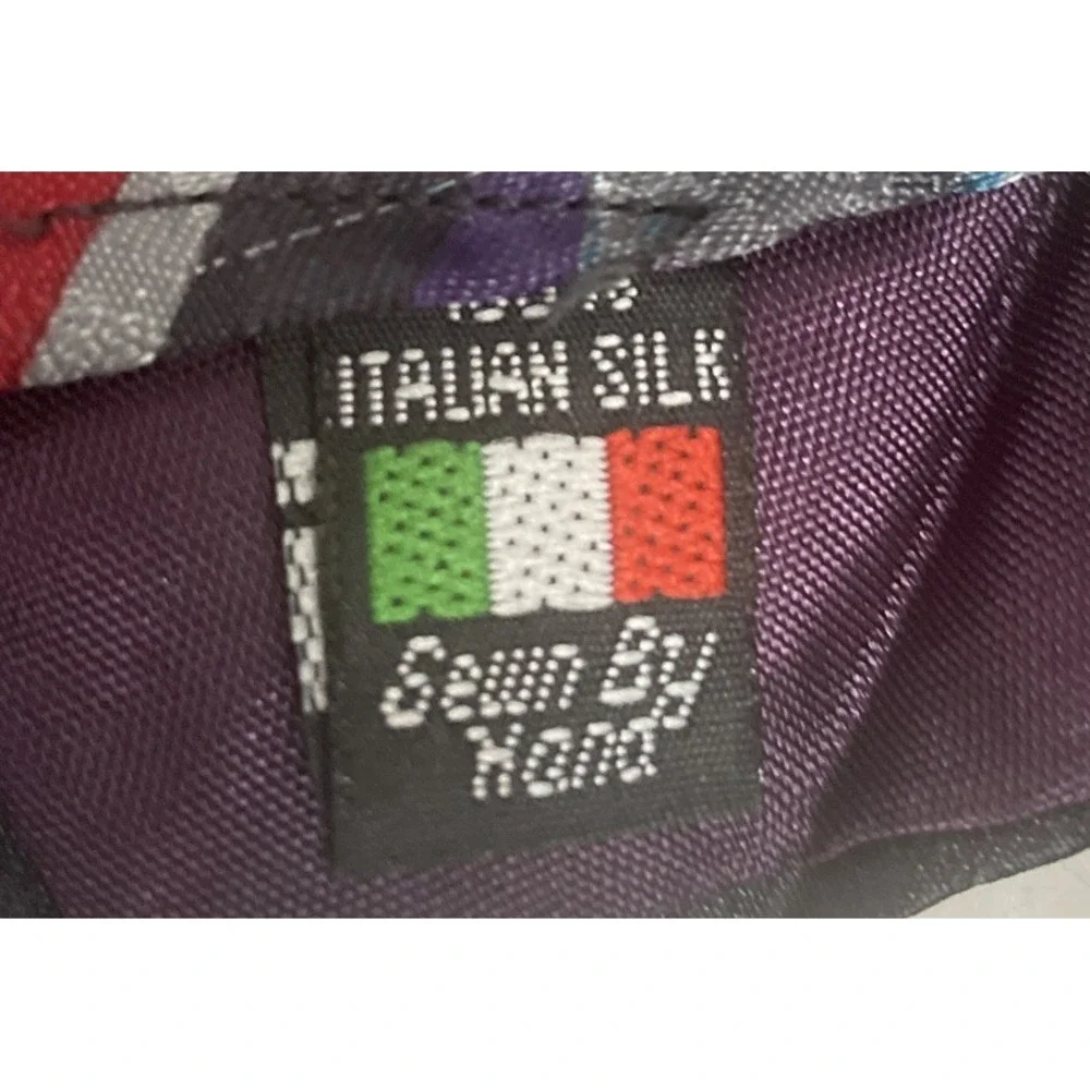 Arthur‎ Barry silk Necktie hand-sewn 56